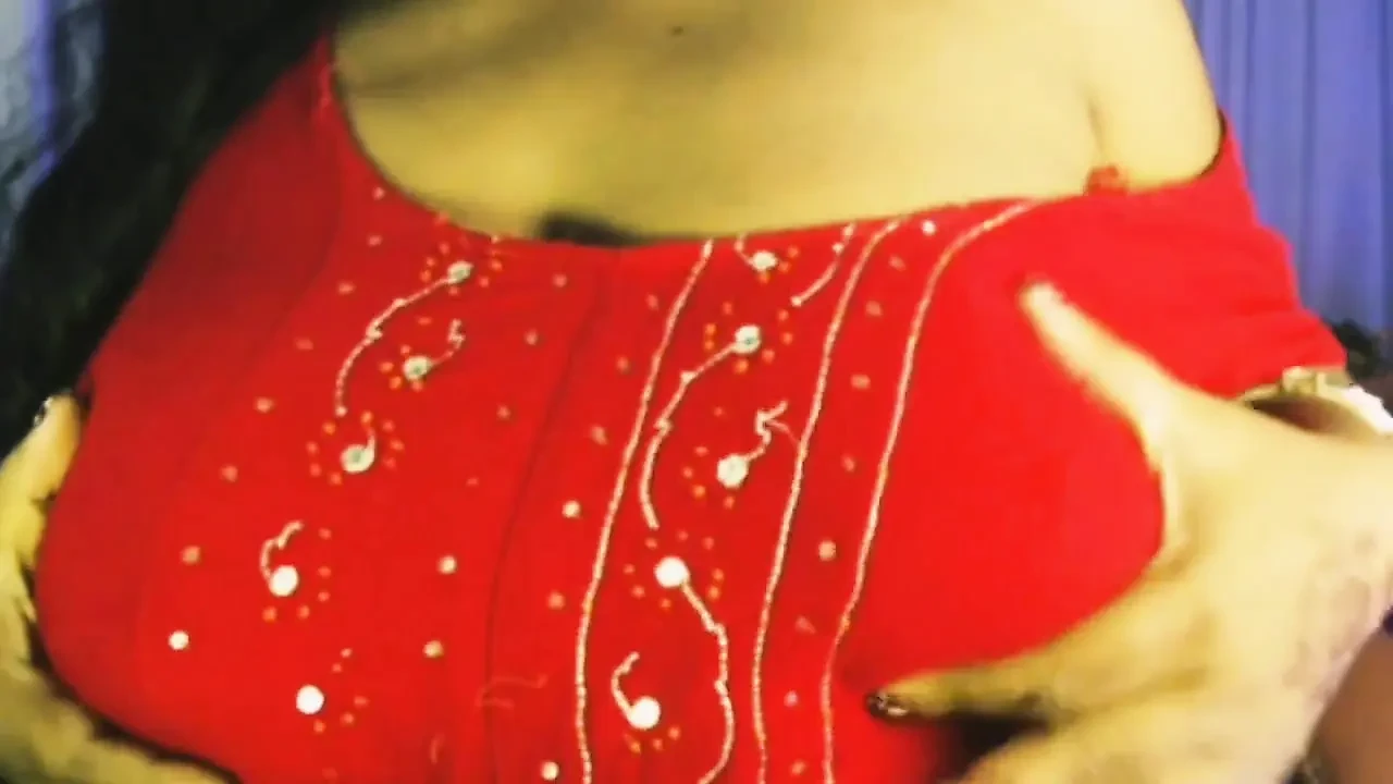 Pregnant Lady Playing with Boobs.